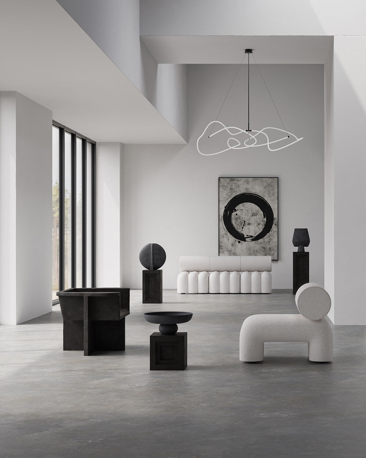 Guggenheim Vase, Big - Black | Ceramic | 101 Copenhagen
