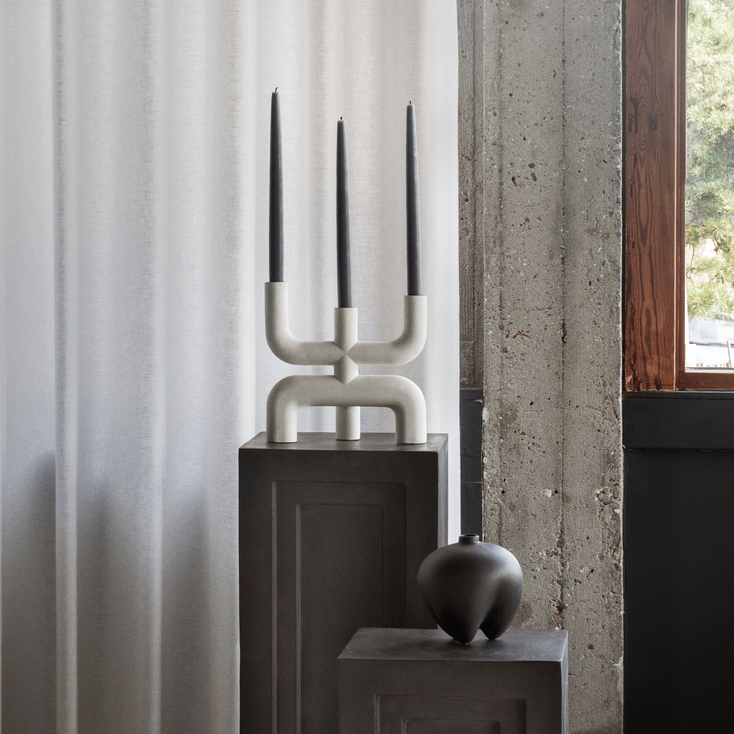 101 Copenhagen - Sumo Vase, Petit - Coffee - Vase