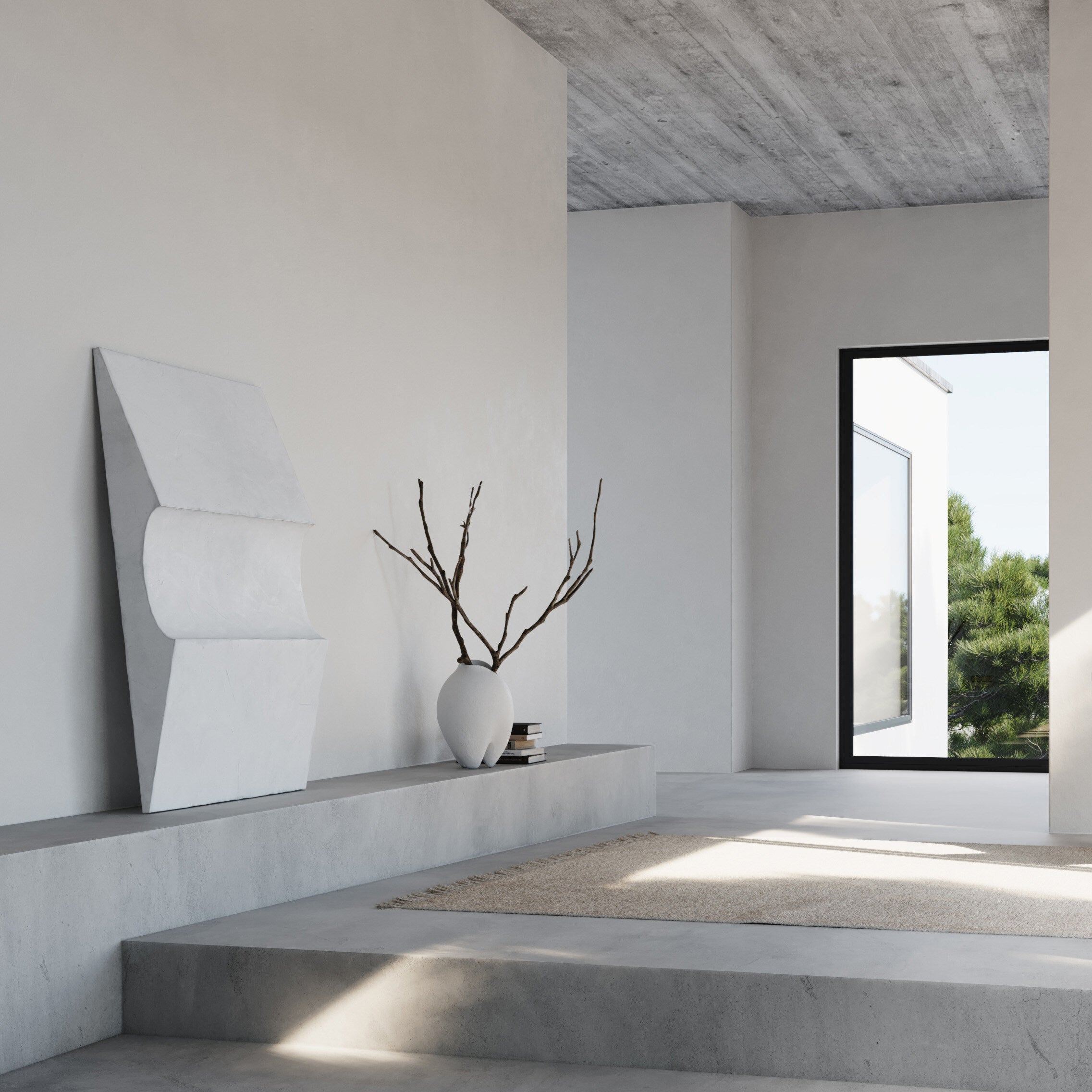 Sumo Vase, Slim - Bone White | Ceramic | 101 Copenhagen
