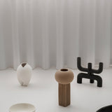 101 Copenhagen - Sumo Vase, Slim Petit - Bone White - Vase