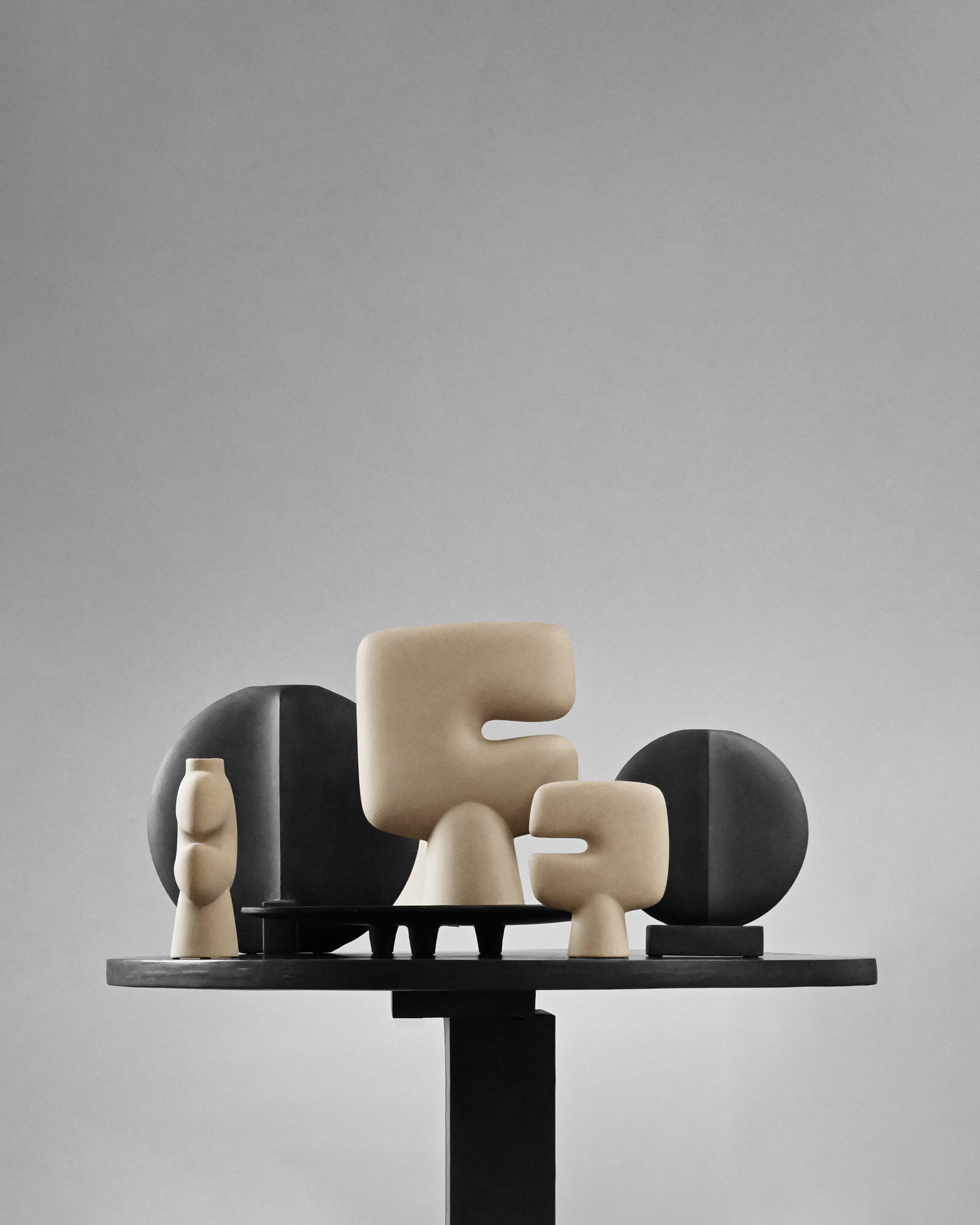 101 Copenhagen - Tribal Vase, Mini - Sand - Vase