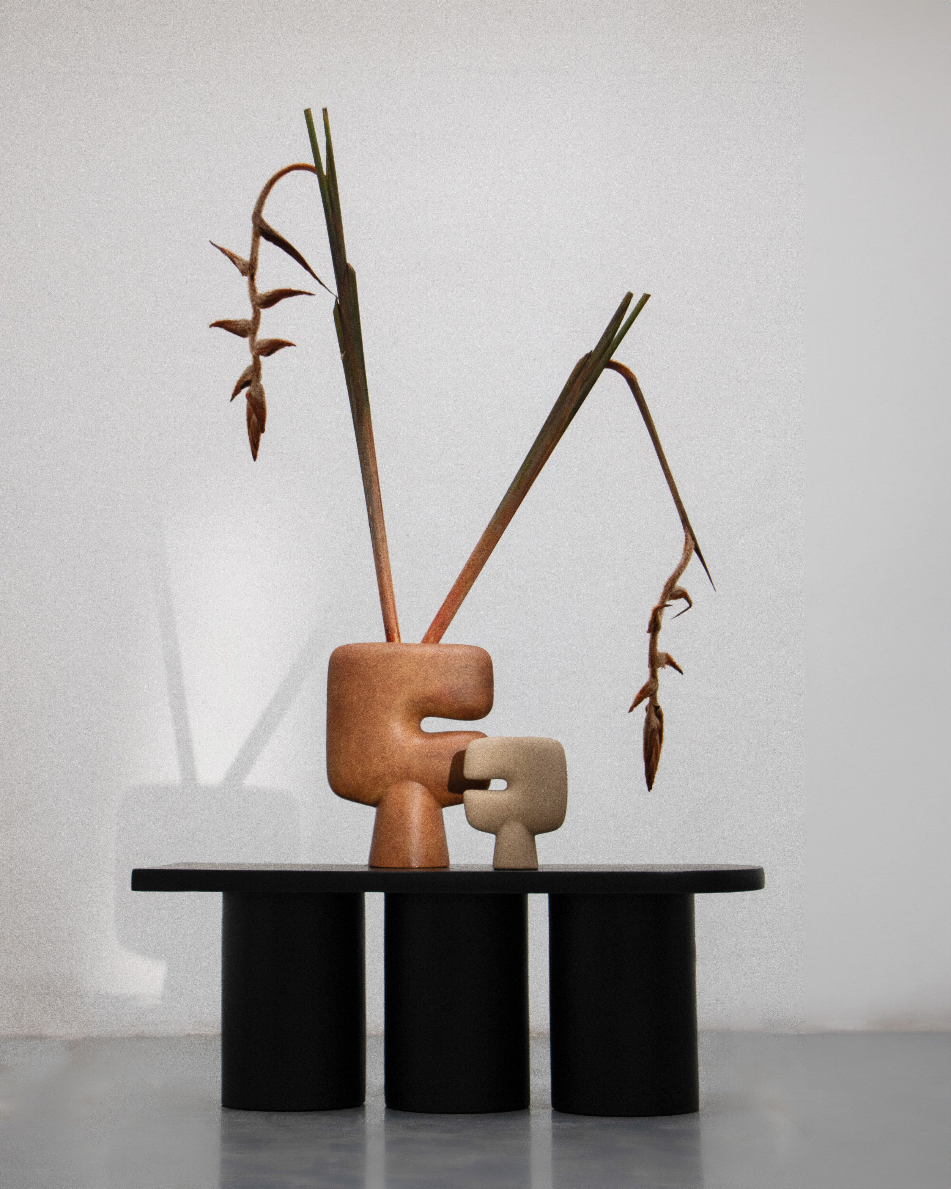 101 Copenhagen - Tribal Vase, Mini - Sand - Vase