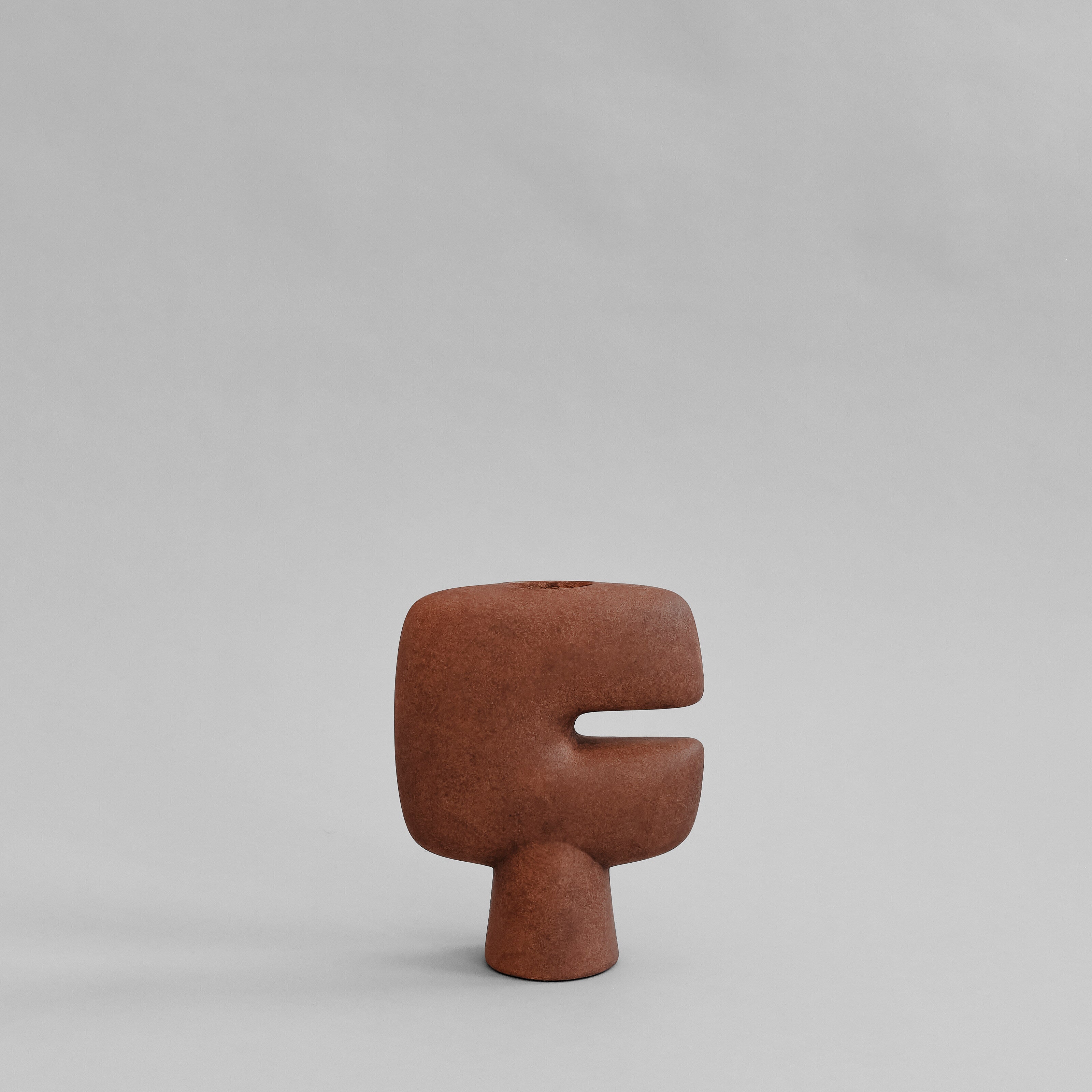 Tribal Vase, Mini - Terracotta | Ceramic | 101 Copenhagen