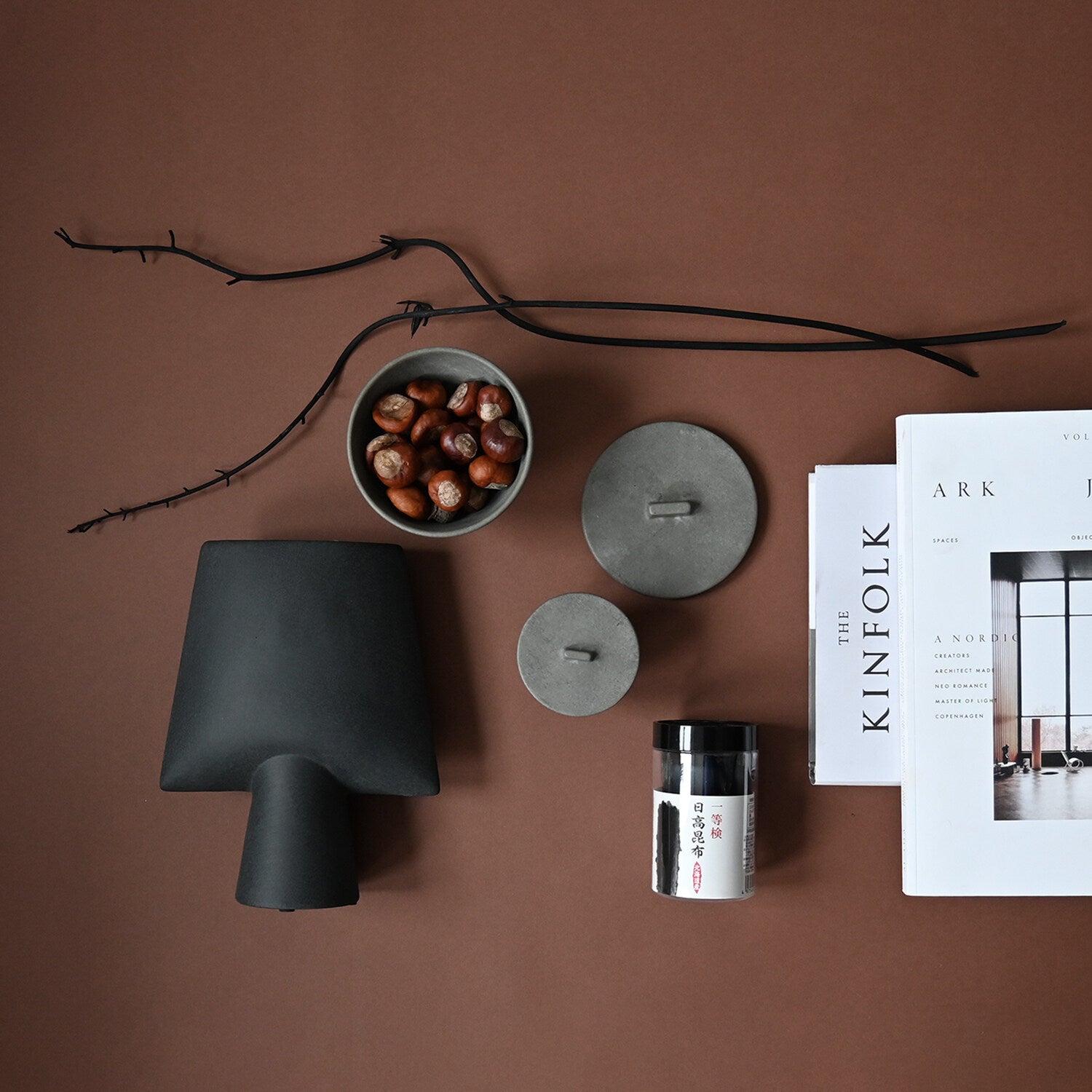 Duck Jar, Mini - Dark Grey | Ceramic | 101 Copenhagen