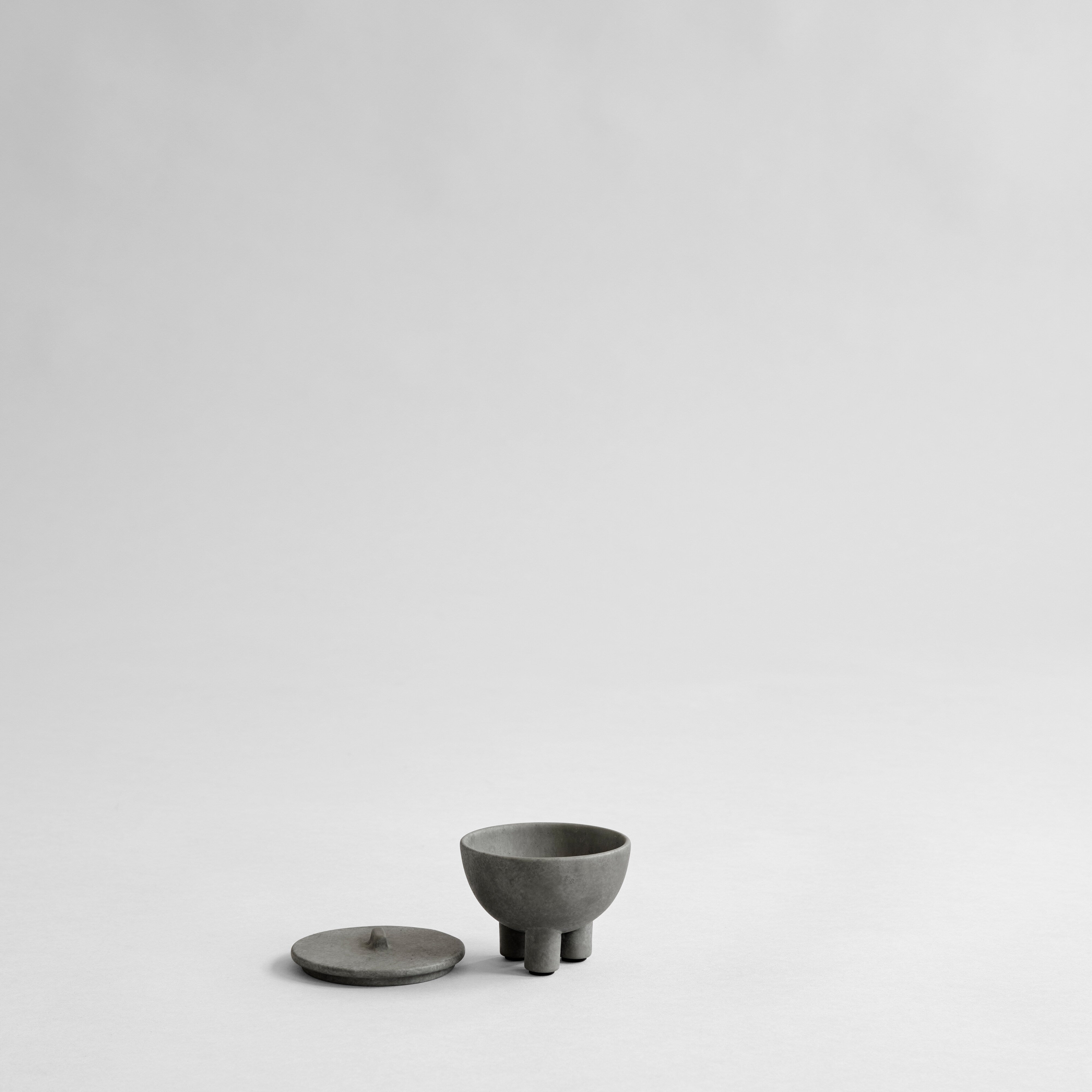 Duck Jar, Mini - Dark Grey | Ceramic | 101 Copenhagen