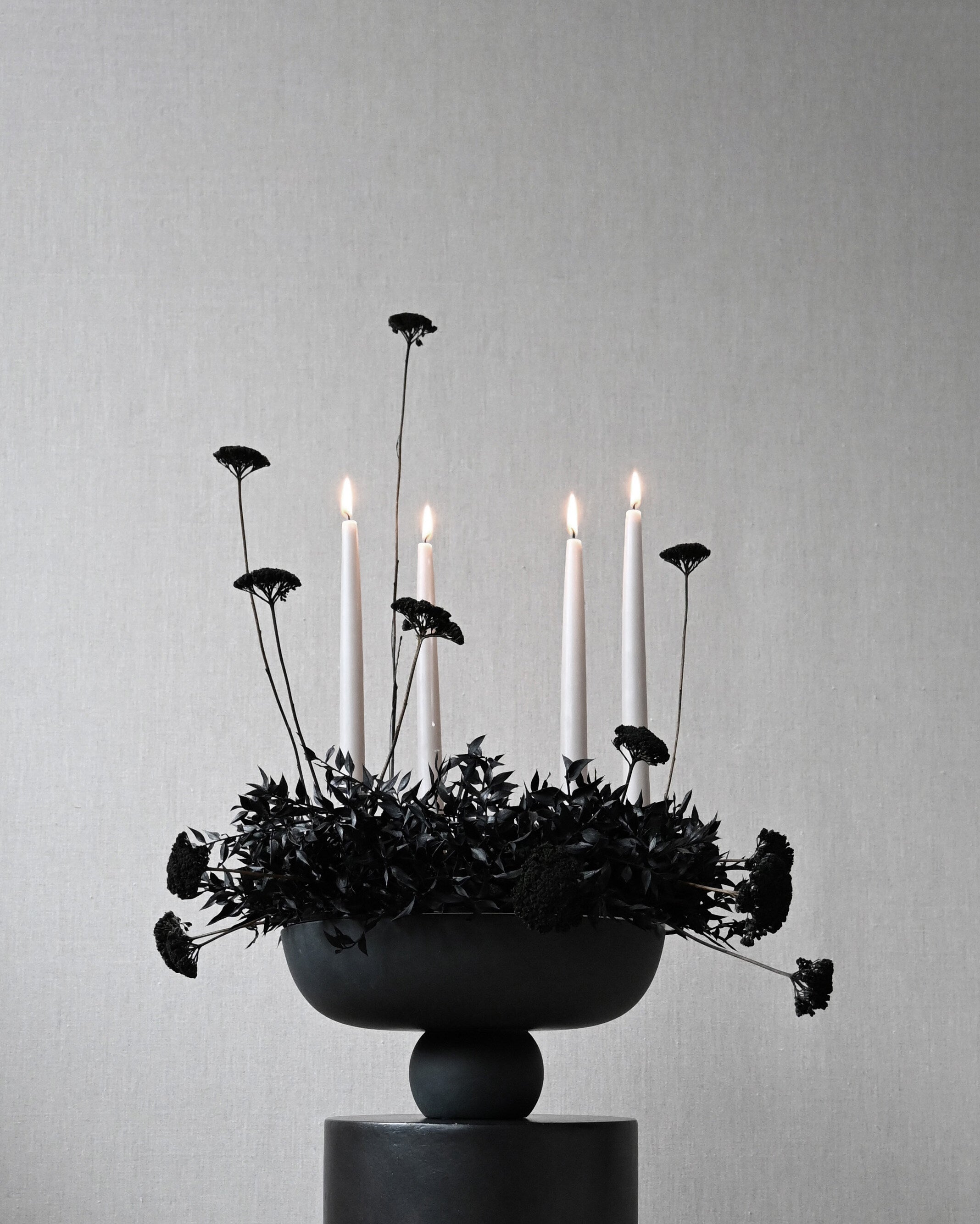 Baburu Bowl, Medio - Black | Ceramic | 101 Copenhagen