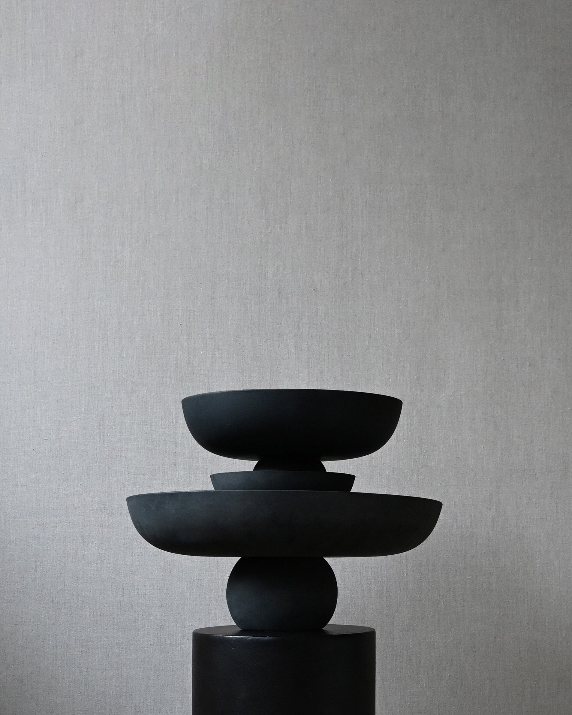 101 Copenhagen - Baburu Bowl, Medio - Black - Bowl