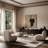 101 Copenhagen - W Candle Holder - Black - Candle Holder