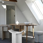 101 Copenhagen - Brick Candle Holder, Low - Limestone - Candle Holder