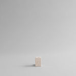 101 Copenhagen - Brick Candle Holder, Low - Limestone - Candle Holder