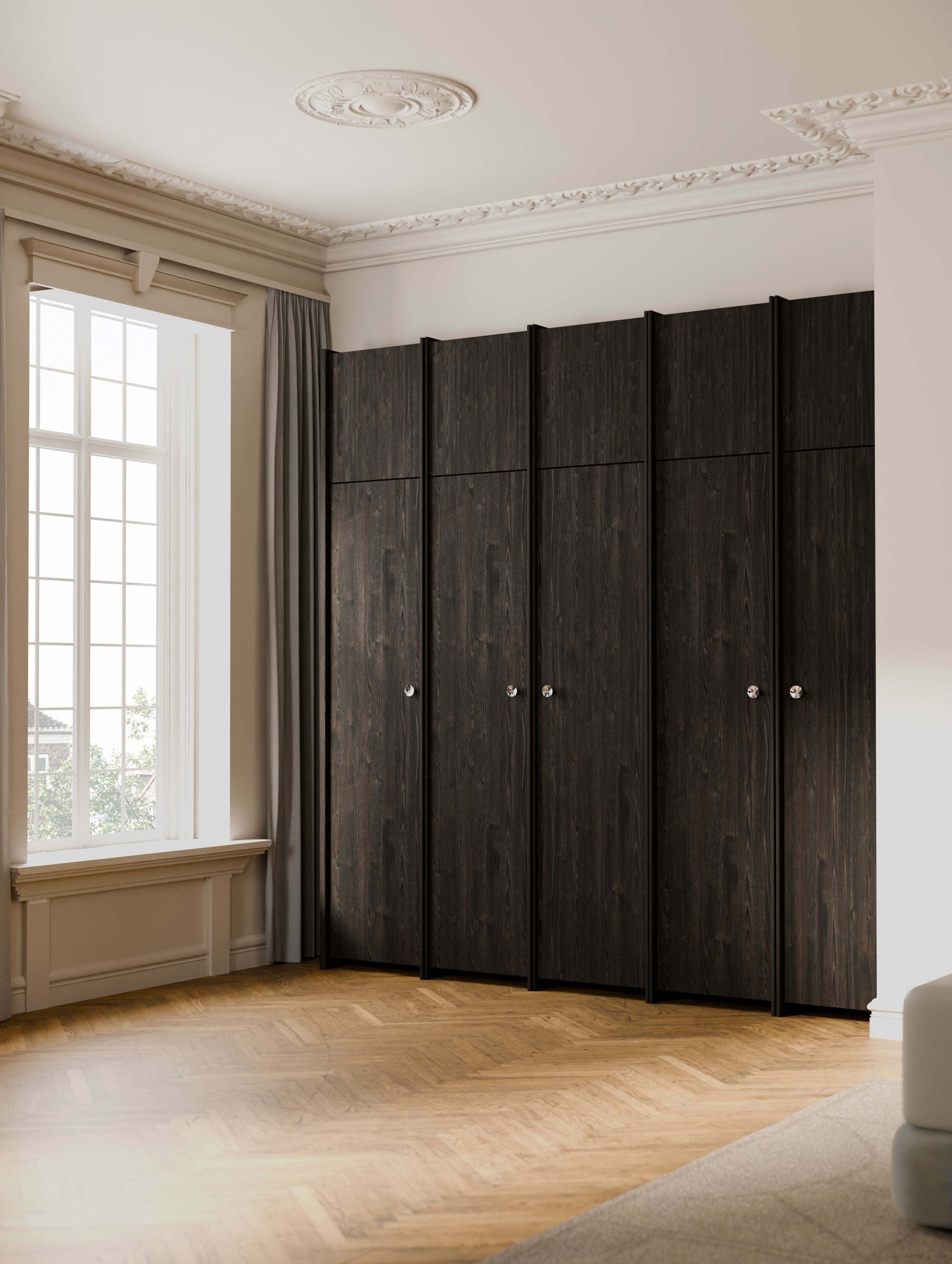 101 Copenhagen - HiHat Knobs, Medio - Chrome - Knob