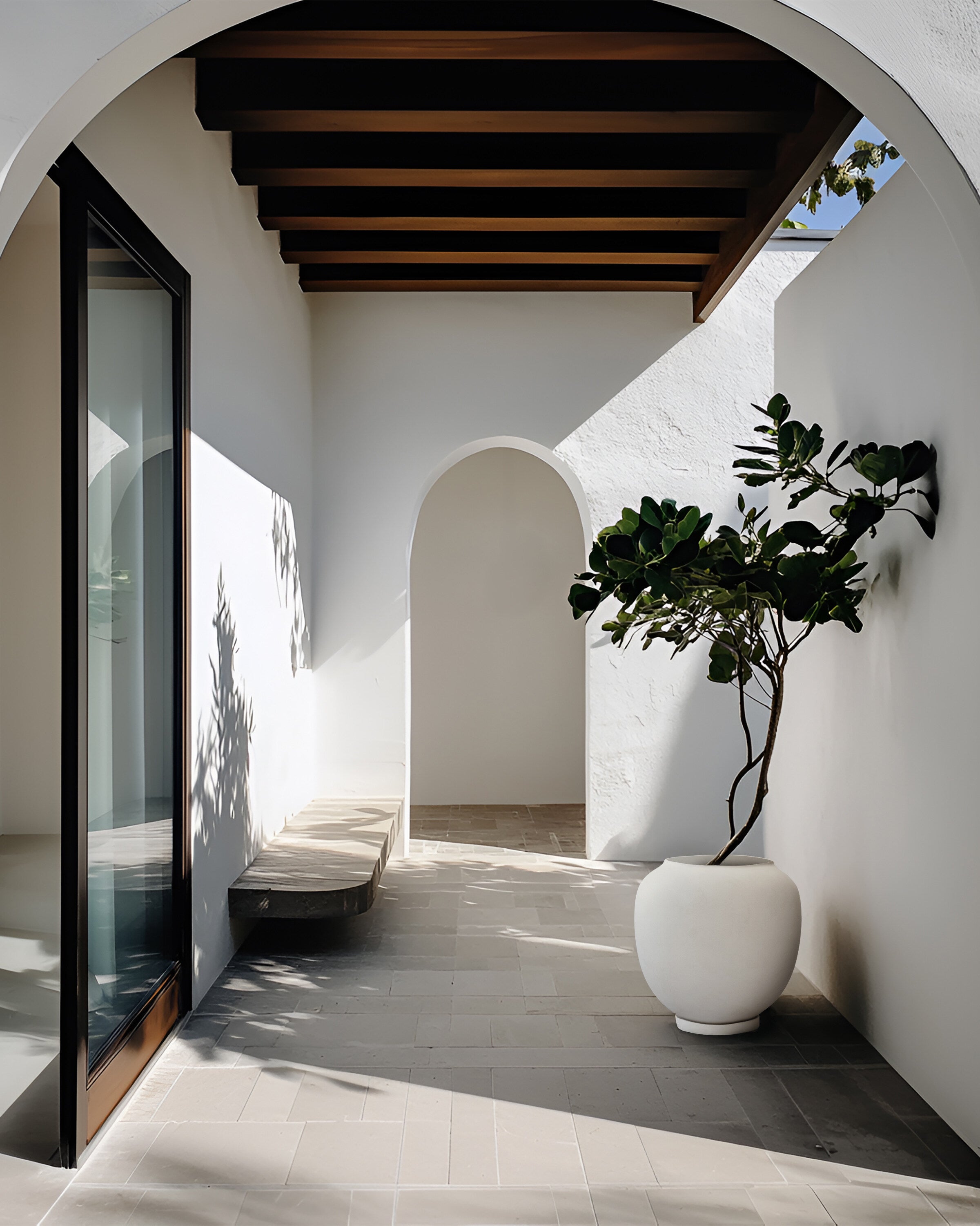 101 Copenhagen - Sunao Plant Pot, Hexa - Birch - Plant Pot