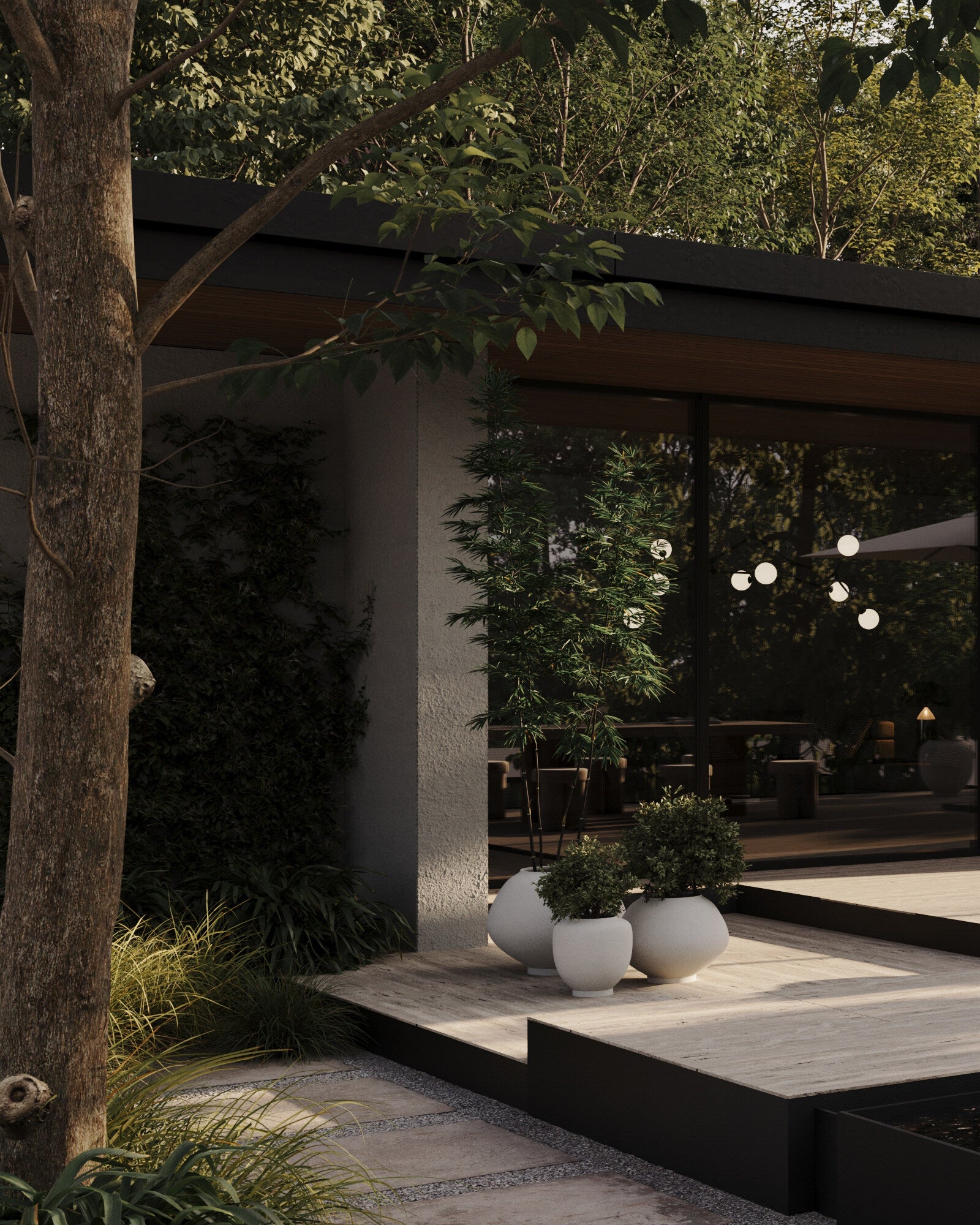 101 Copenhagen - Sunao Plant Pot Fat, Big - Birch - Plant Pot