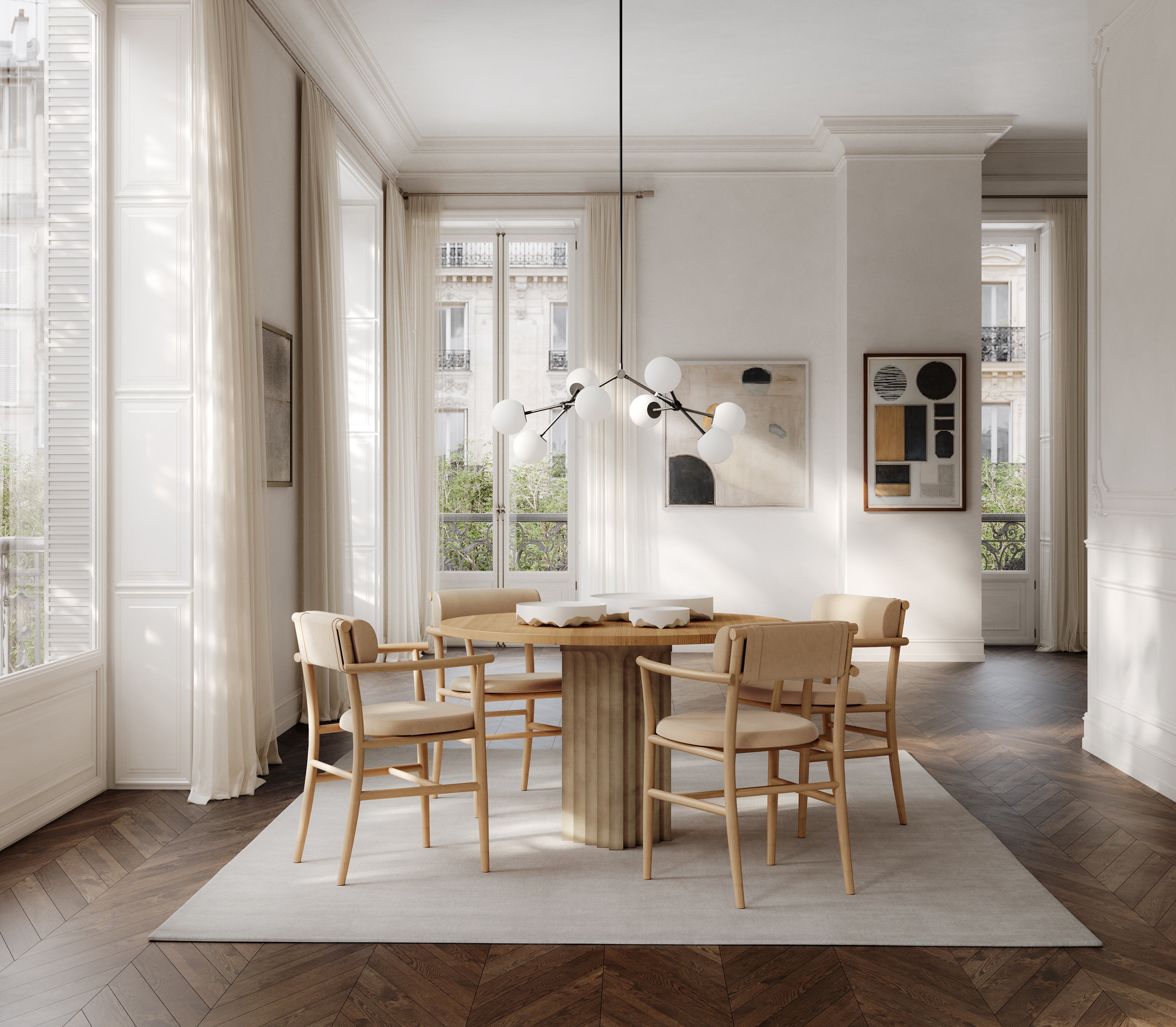 Drop Chandelier Bulp, Mini - Grey (5m) | 101 Copenhagen