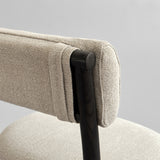 Nama Dining Chair, Coffee Black - Linen