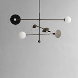 101 Copenhagen - Sahn Chandelier - Bronze (5m) - Chandelier