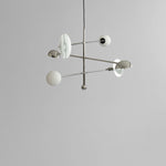 101 Copenhagen - Sahn Chandelier - Chrome (5m) - Chandelier