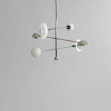 101 Copenhagen - Sahn Chandelier - Chrome (5m) - Chandelier
