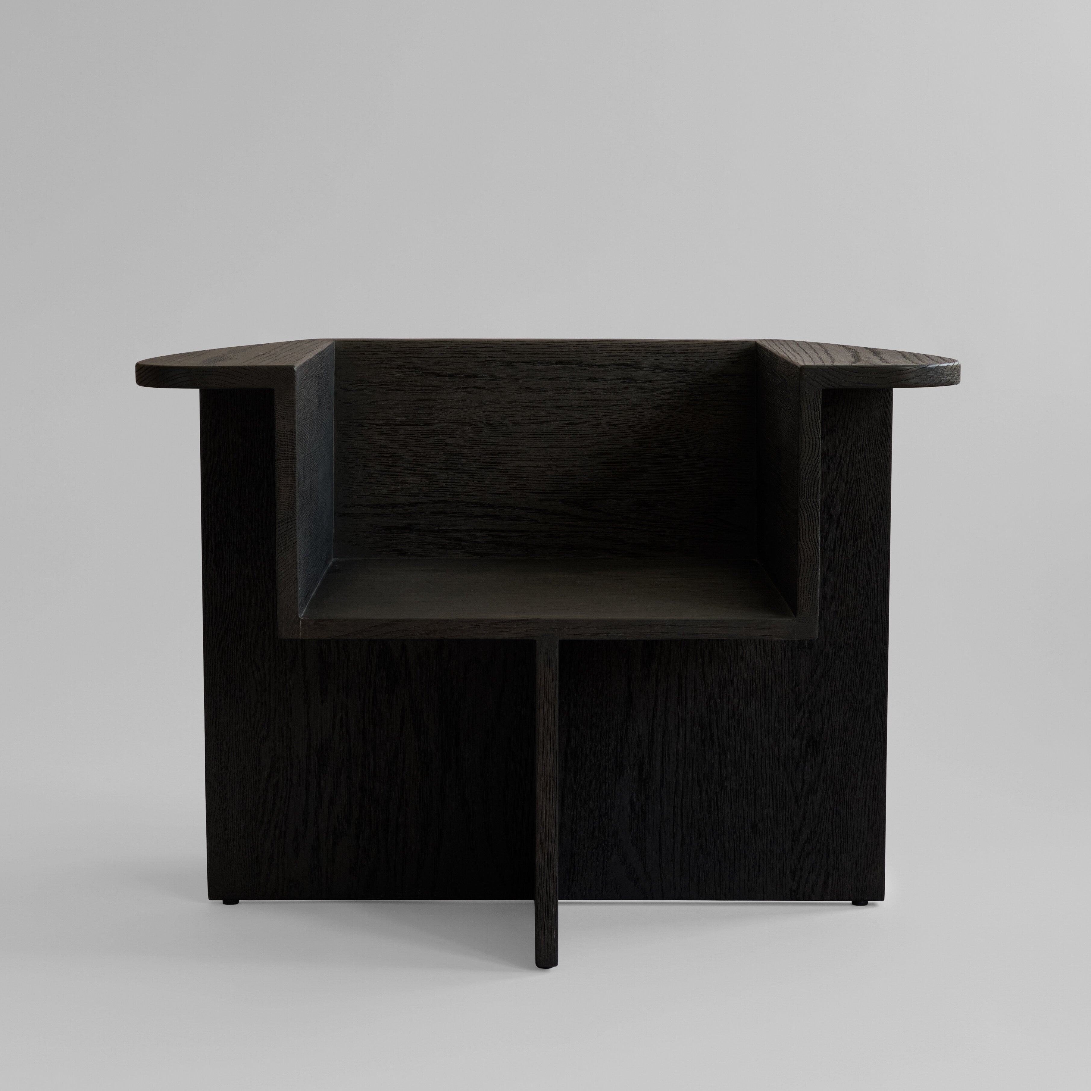 101 Copenhagen - Brutus Lounge Chair - Coffee Black Oak - Lounge Chair