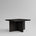101 Copenhagen - Brutus Coffee Table - Coffee Black Oak - Coffee Table