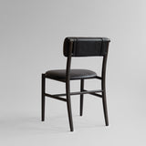 Nama Dining Chair, Coffee Black  - Aniline leather black