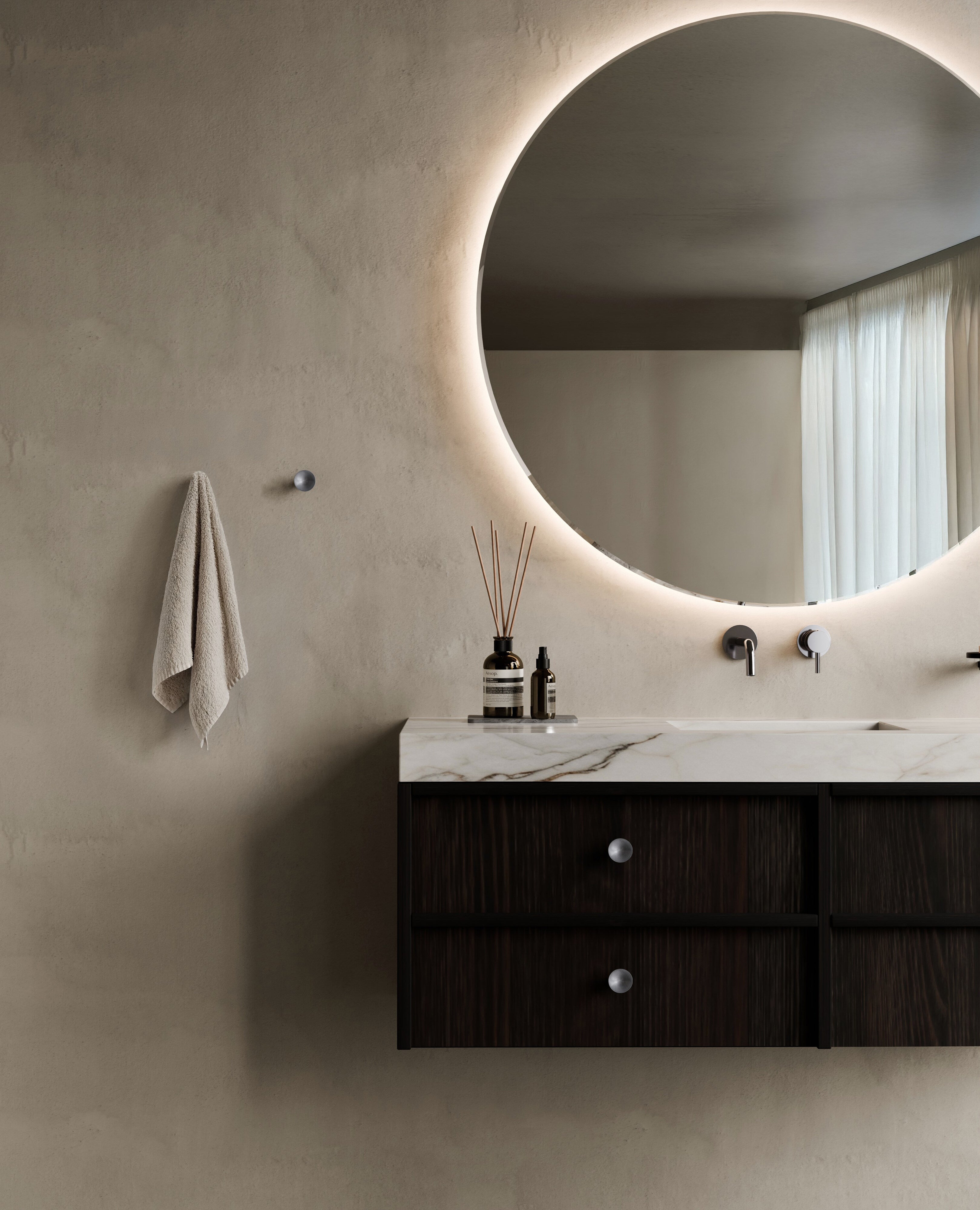 101 Copenhagen - HiHat Knobs, Mini - Brushed Steel - Knob