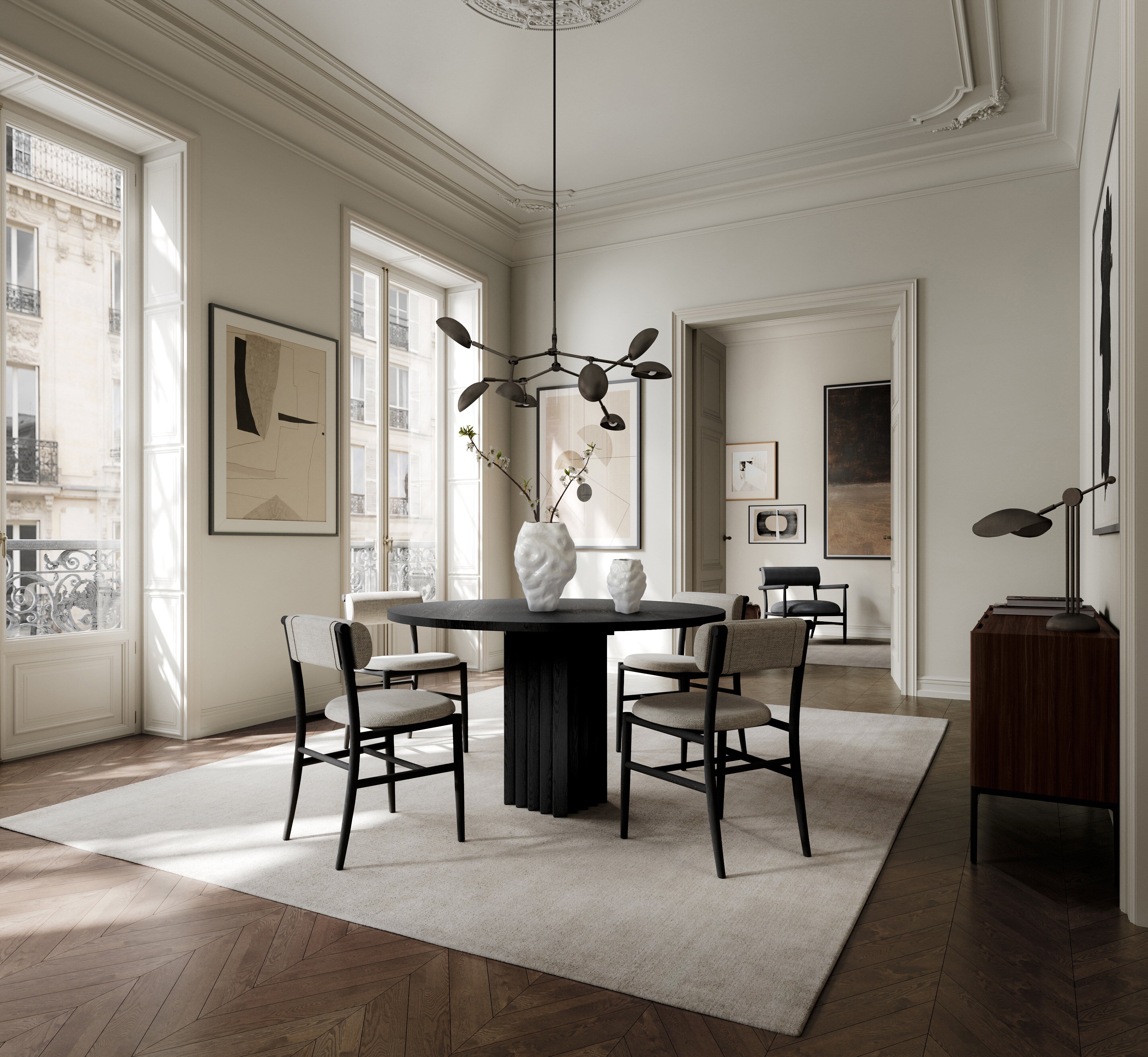 Drop Chandelier, Mini - Bronze (5m) | 101 Copenhagen