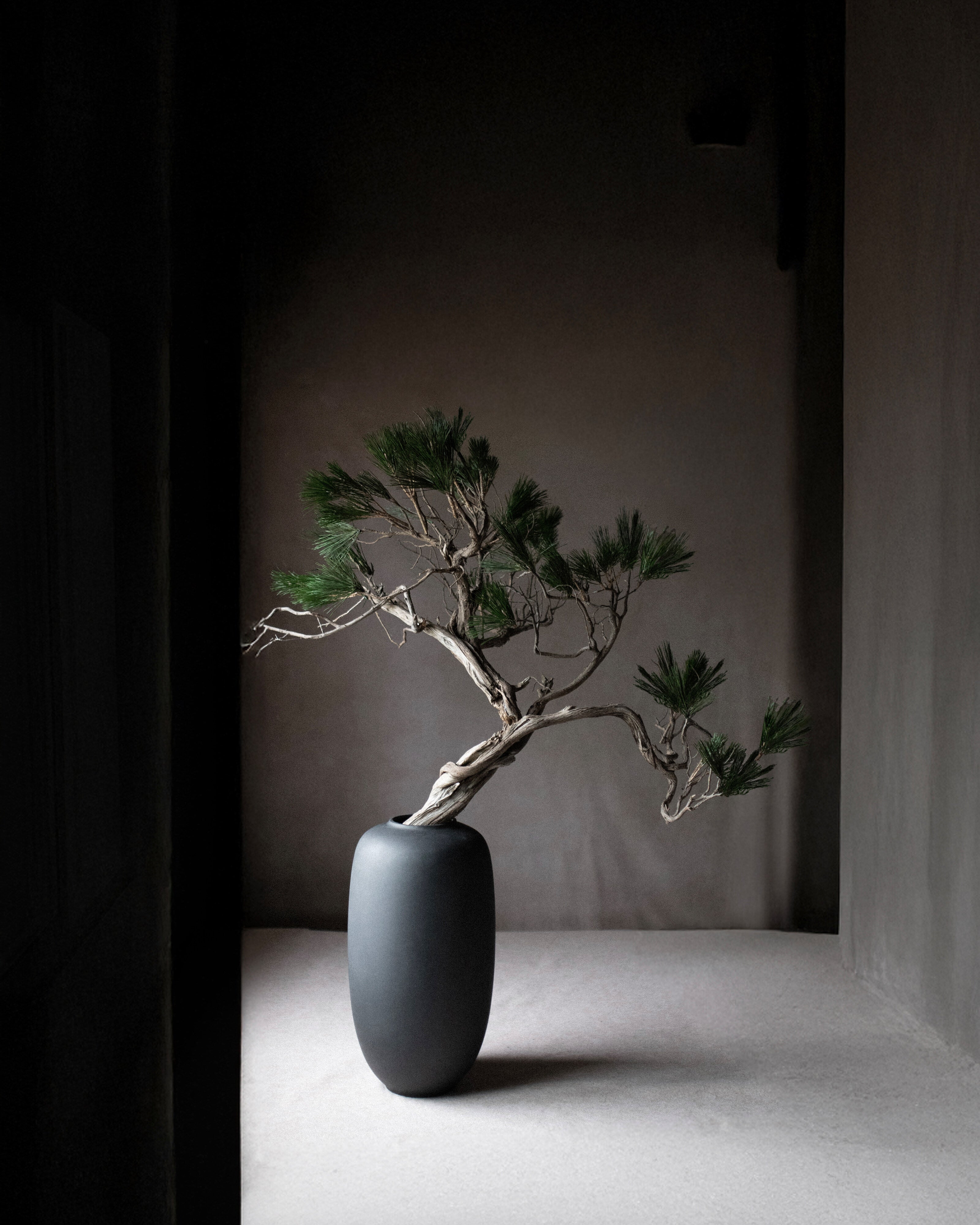 101 Copenhagen - Sunao Vase Slim, Big - Black - Vase