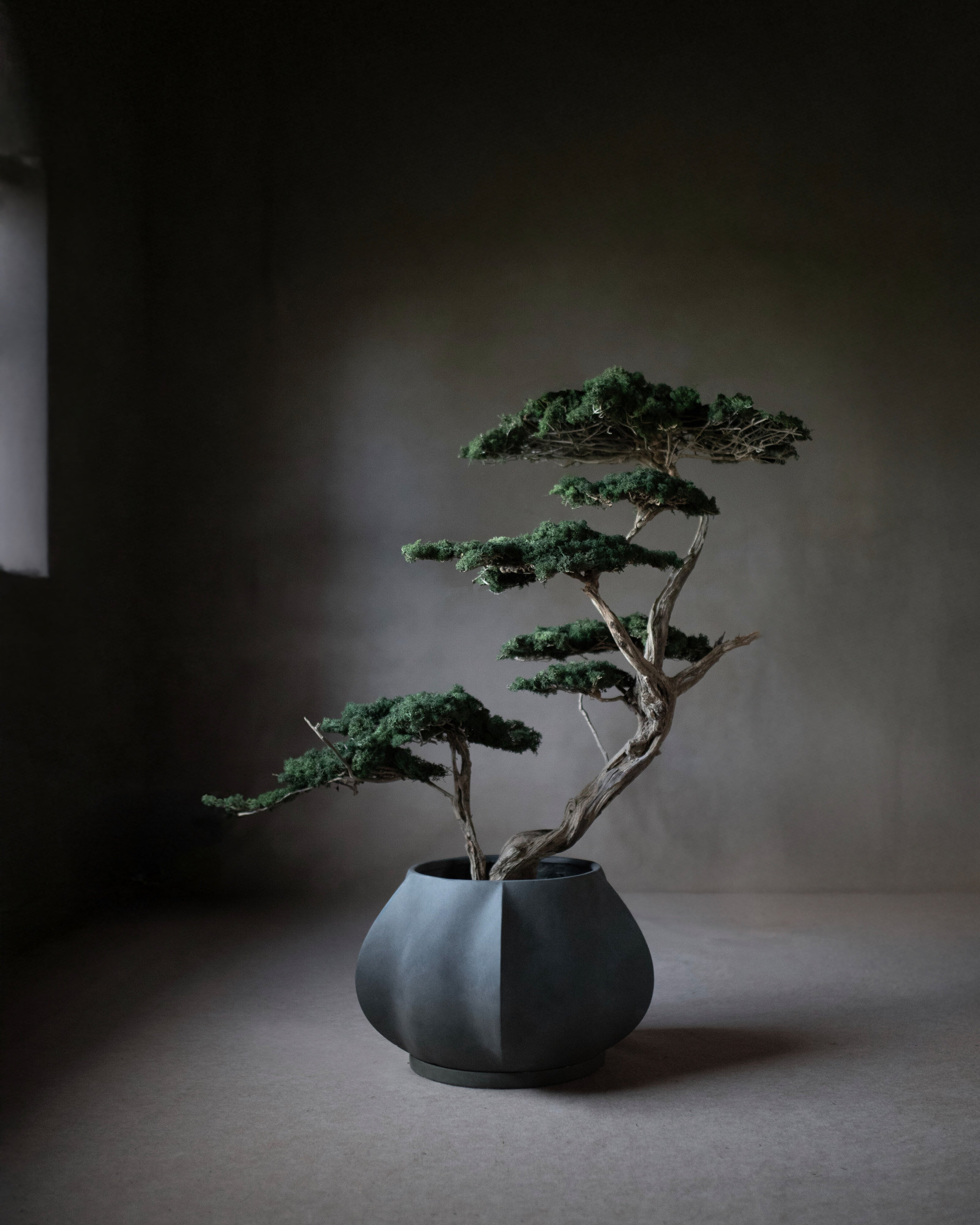 dark grey plant pots Arket Plant Pot, Medio - Dark Grey
