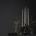 101 Copenhagen - W Candle Holder - Black - Candle Holder