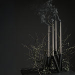 101 Copenhagen - W Candle Holder - Black - Candle Holder