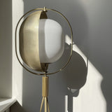 Pearl Floor Lamp - Brass