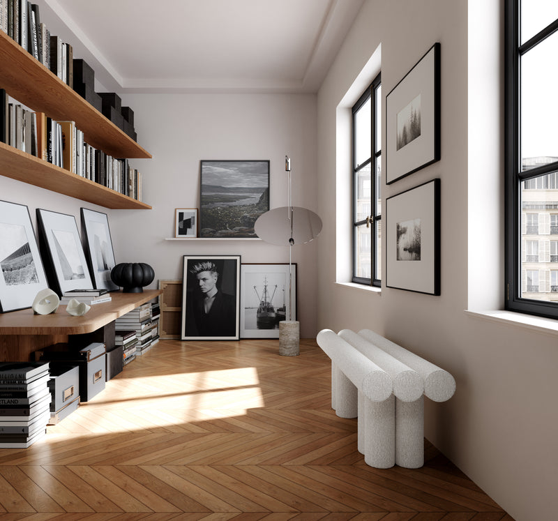Hiro Bench – Off White