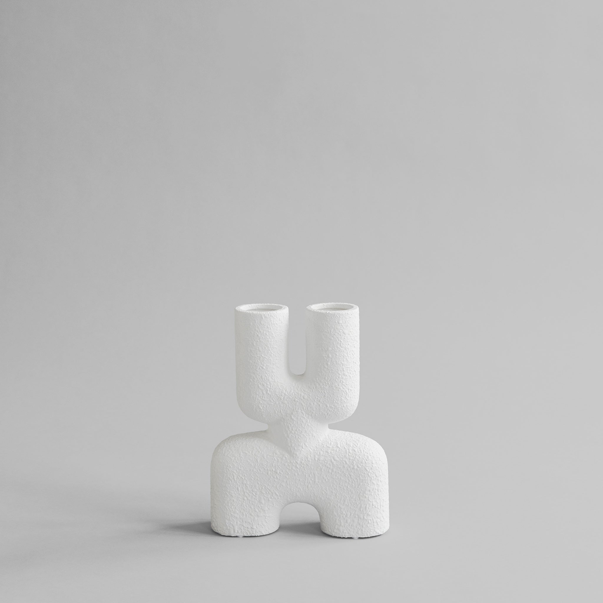 101 Copenhagen - Cobra Vase Double, Mini - Bubble White - Vase