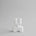 101 Copenhagen - Cobra Vase Double, Mini - Bubble White - Vase