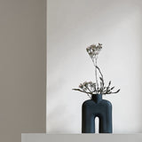 Cobra Vase Tall, Mini - Black