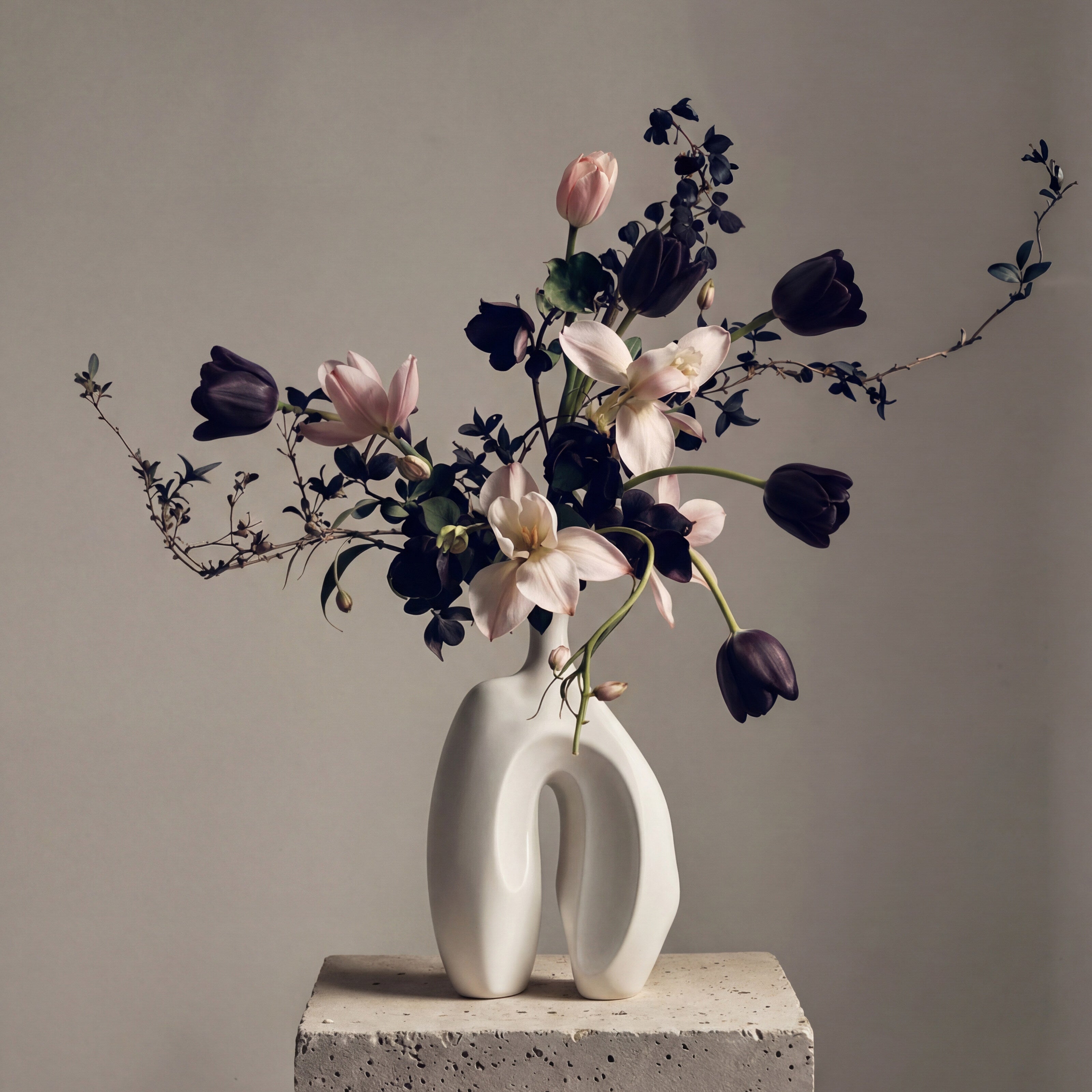 101 Copenhagen - Ni Vase, Medio - Birch - Vase