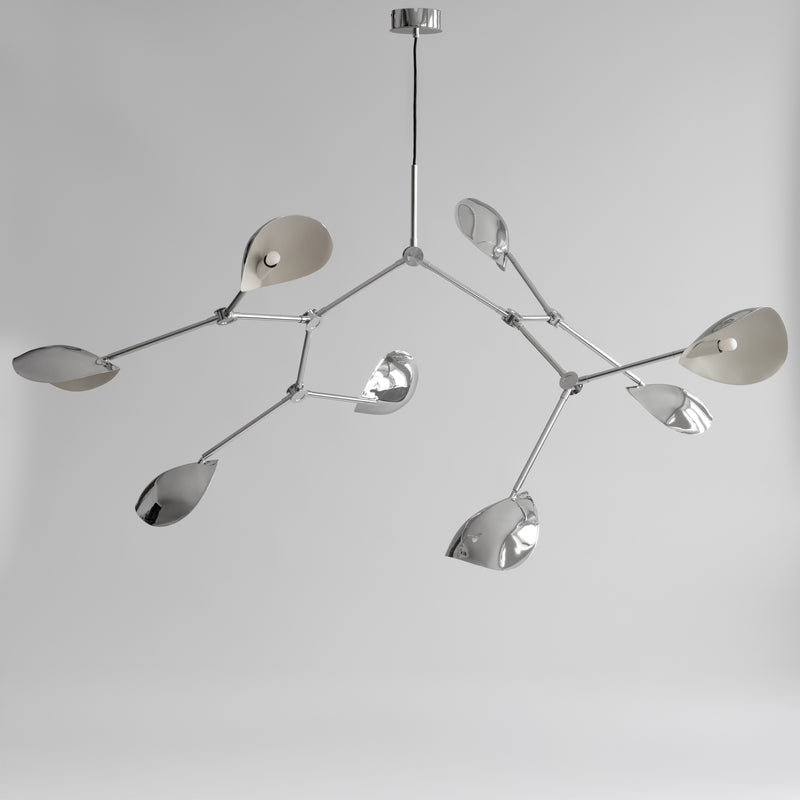 Stingray Chandelier, Grande - Chrome