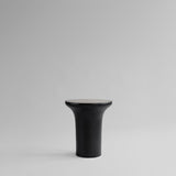 101 Copenhagen - Trumpet Table, Tall - Silver Travertine - Coffee Table