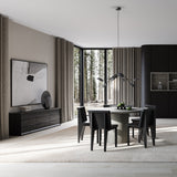 101 Copenhagen - Drop Chandelier, Mini - Oxidized (5m) - Chandelier