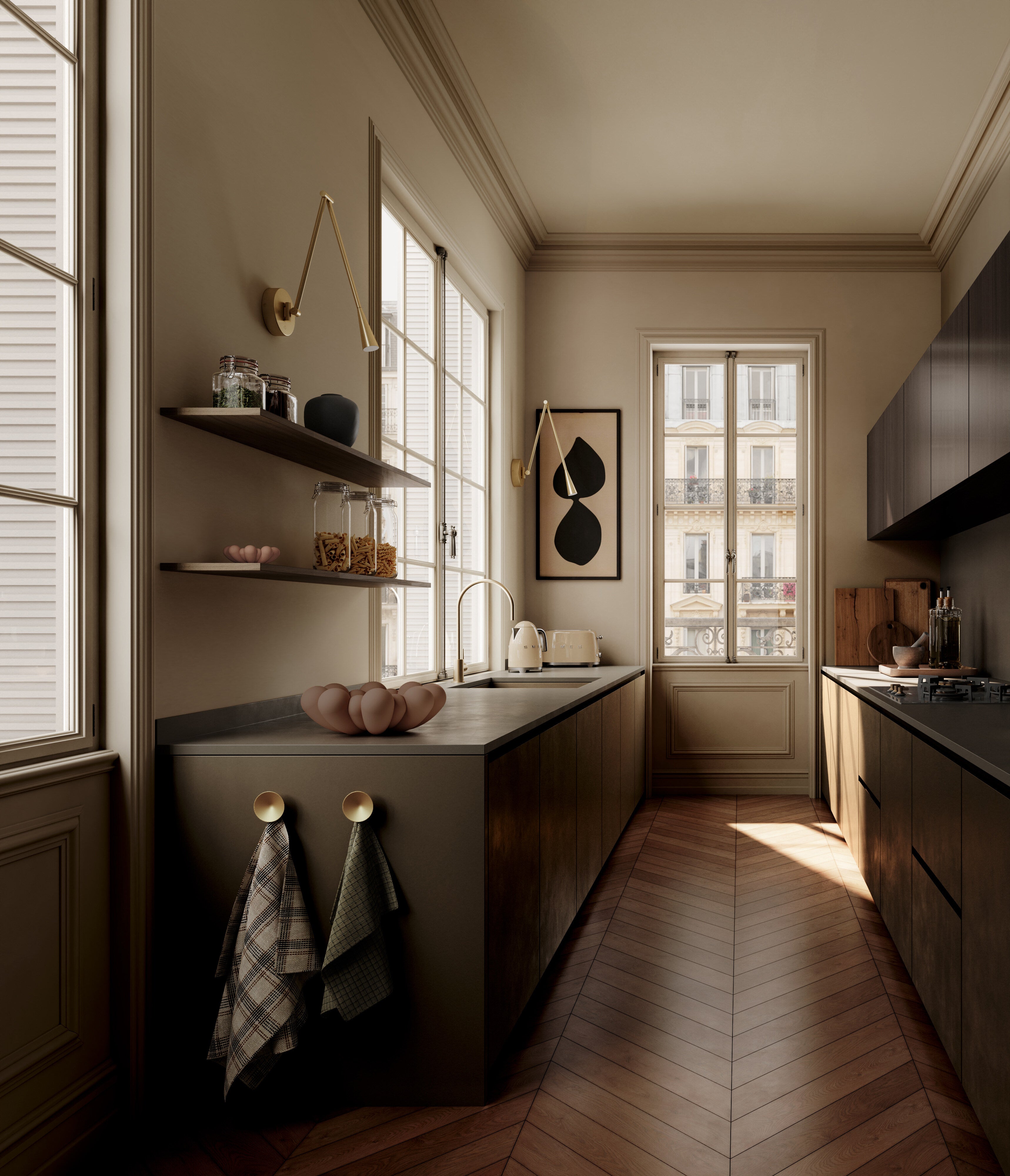 101 Copenhagen - HiHat Knobs, Maxi - Brass - Knob