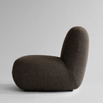 101 Copenhagen - Toe Chair, Flat - Deep Taupe - Lounge Chair