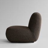 101 Copenhagen - Toe Chair, Flat - Deep Taupe - Lounge Chair