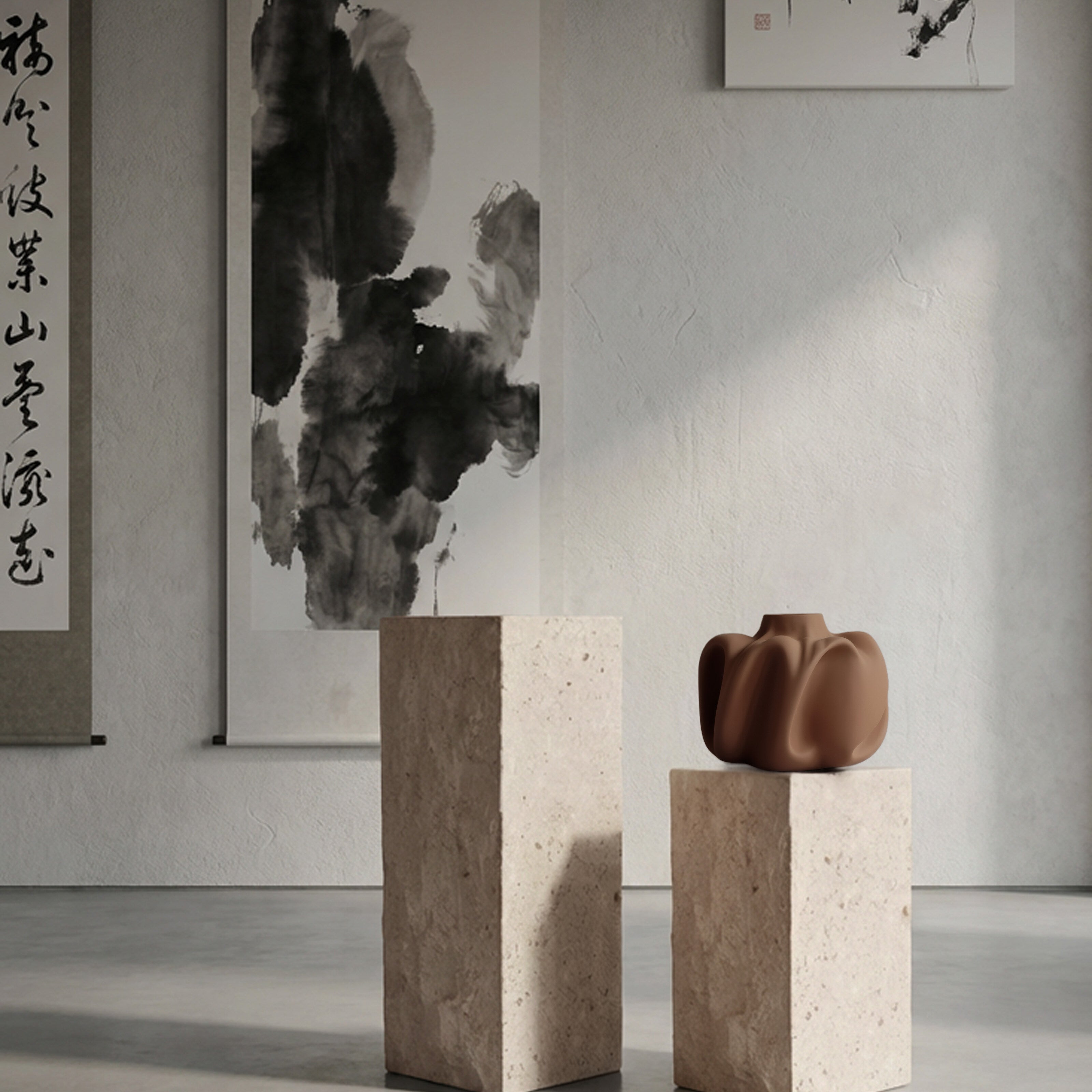 101 Copenhagen - Wabi Vase, Medio - Almond - Vase