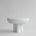 101 Copenhagen - Crown Table, Low - Bone White - Coffee or Side Table