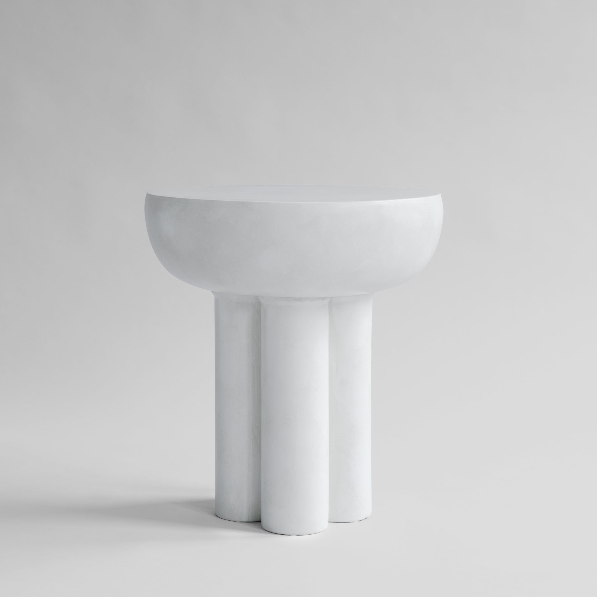 101 Copenhagen - Crown Table, Tall - Bone White - Coffee or Side Table