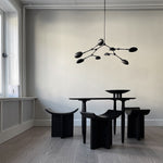 101 Copenhagen Living space with Drop chandelier