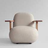 101 Copenhagen - Toe Chair Armrest - Teak / Warm Ash - Lounge Chair
