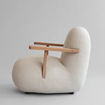 101 Copenhagen - Toe Chair Armrest - Teak / Warm Ash - Lounge Chair