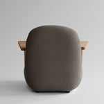 101 Copenhagen - Toe Chair Armrest - Teak / Stone Gray - Lounge Chair